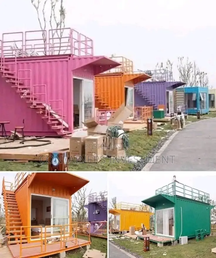 Shipping Containers Servants Quarter.