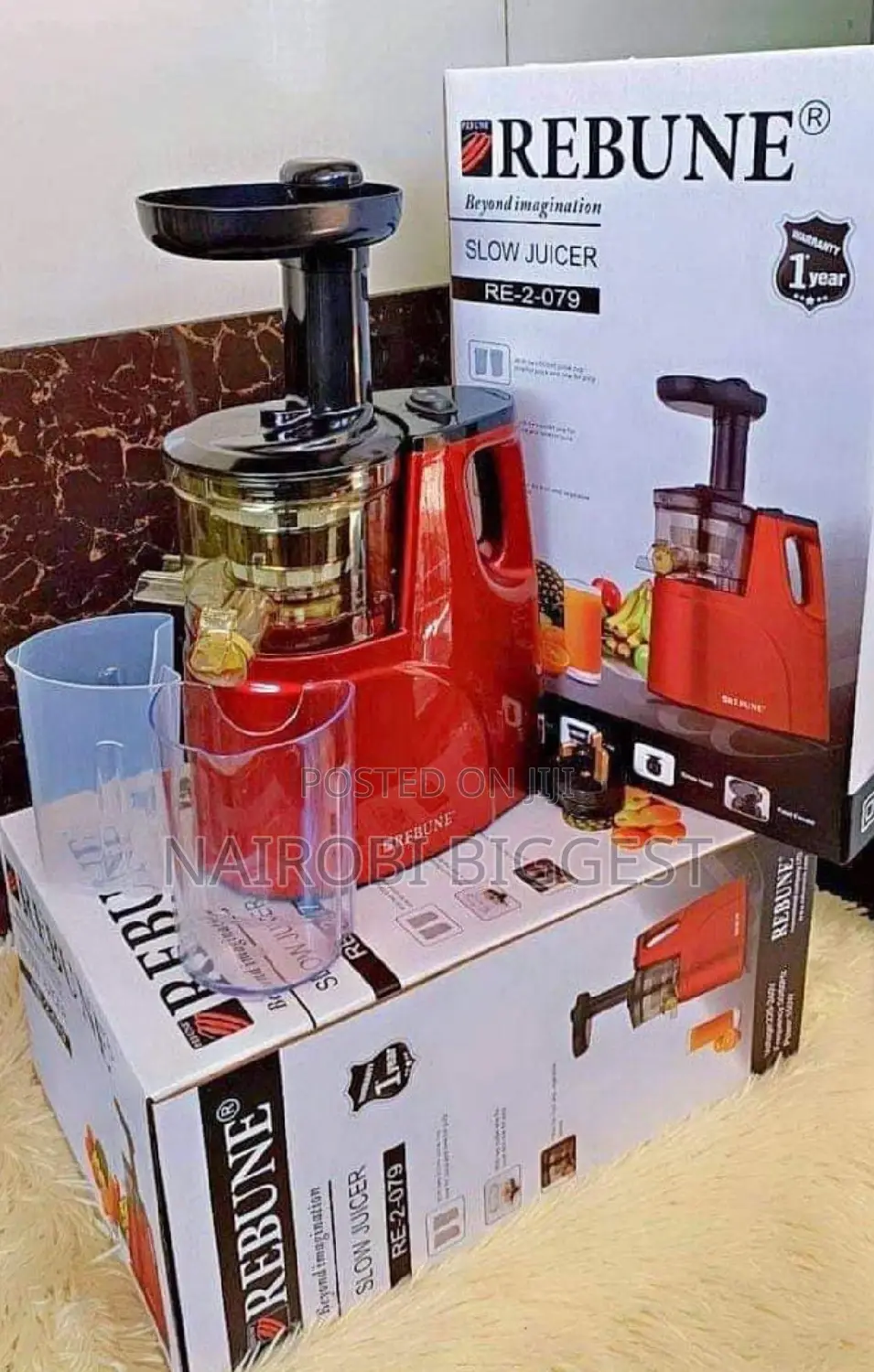 Rebune Slow Juicer Blender
