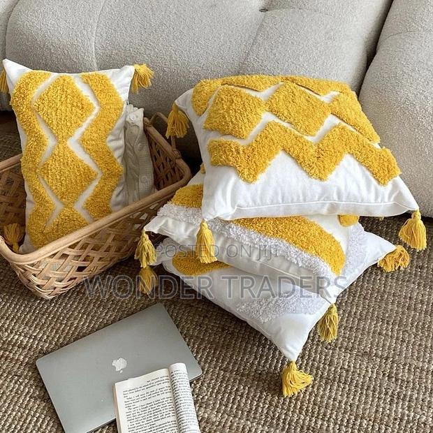 White Canvas Pillow - main view