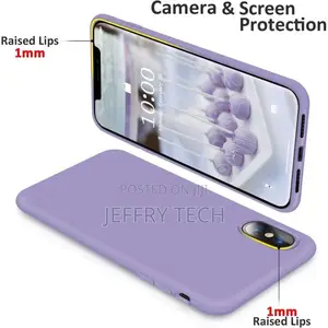For Apple iPhone XS MAX (6.5 INCH) Real Silicone Case With I