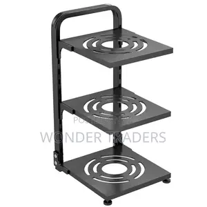 Kitchen Adjustable Storage Rack 
•