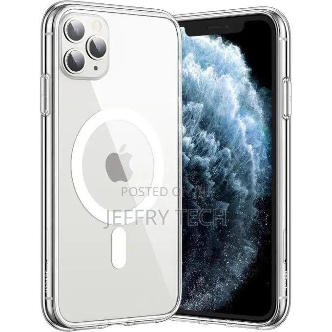 LIRAMARK Back Cover for Apple iPhone 11 Pro (Transparent, S