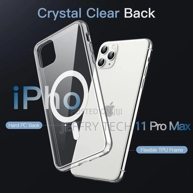 LIRAMARK Back Cover for Apple iPhone 11 Pro (Transparent, S - thumbnail 2
