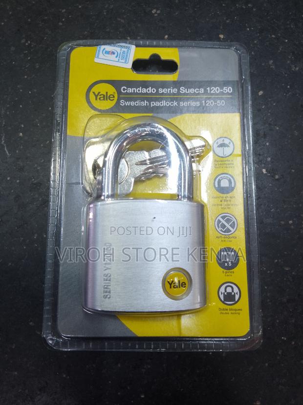 Yale 50mm Series Y120/50 Original Padlock Yale 50mm Lock