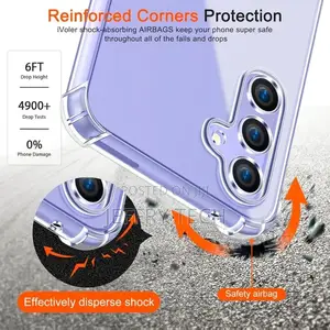 S-Softline Back Cover for Samsung Galaxy A54 5G, Transparent