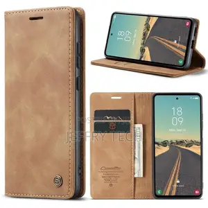Flip Cover for Samsung Galaxy A05|Vegan PU Leather |Foldabl