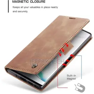 Clickcase Flip Cover for Samsung Note 10 Plus Vintage Series