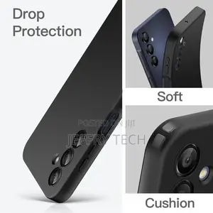 NEXZONE Back Cover for SAMSUNG Galaxy A35 5G (Black, Grip C