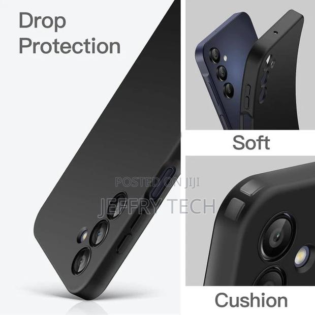 NEXZONE Back Cover for SAMSUNG Galaxy A35 5G (Black, Grip C - thumbnail 2