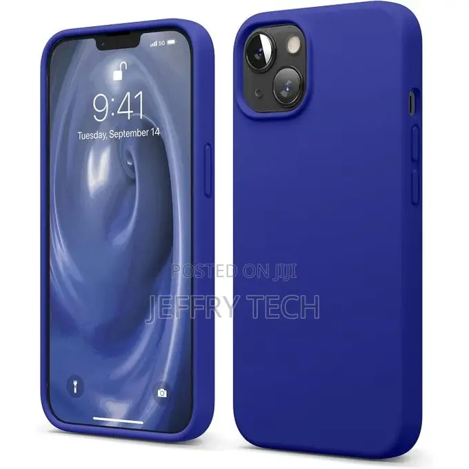 Coverskart Liquid Silicone Back Cover for Apple iPhone 13