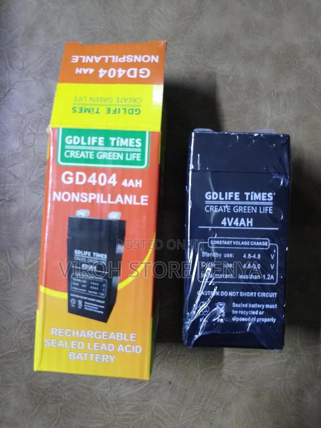 GDLITE Battery 4V 4ah Rechargeable Battery