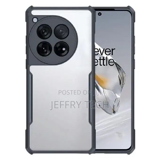 Transparent Eagle Back Case Cover for Oneplus 12 5G (Transp