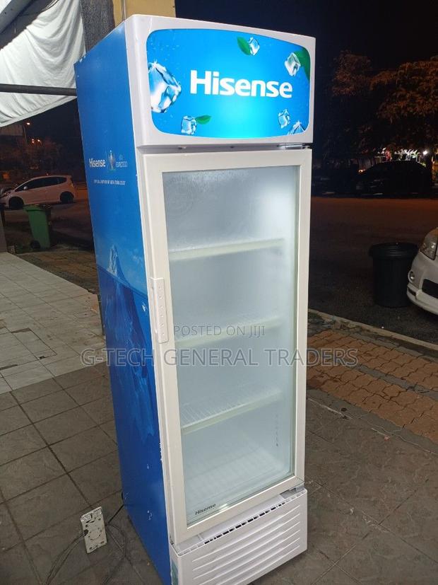 Showcase Refrigerator!Hisense 242l Showcase Fridge With Lock - main view