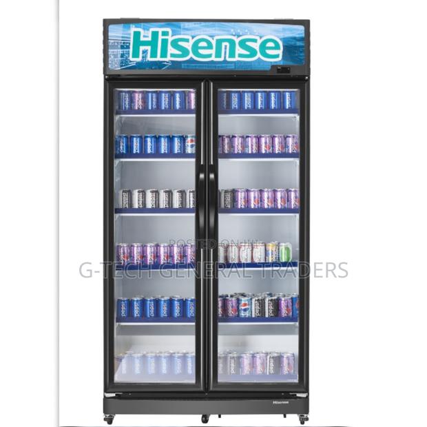 Showcases!Hisense 758l Display/Showcase Fridge With Lock - main view