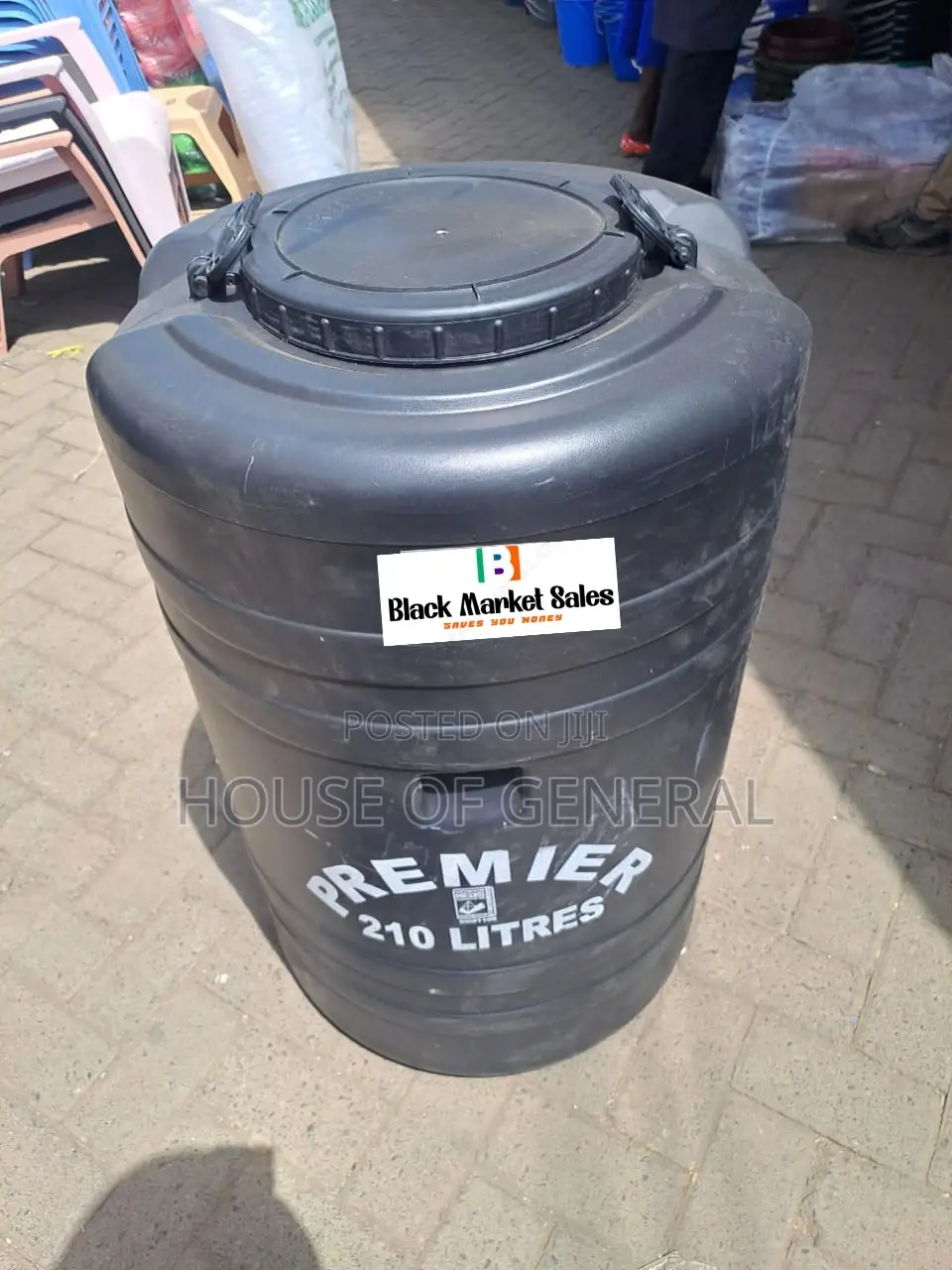 210ltr Heavy Duty Storage Water Tank
