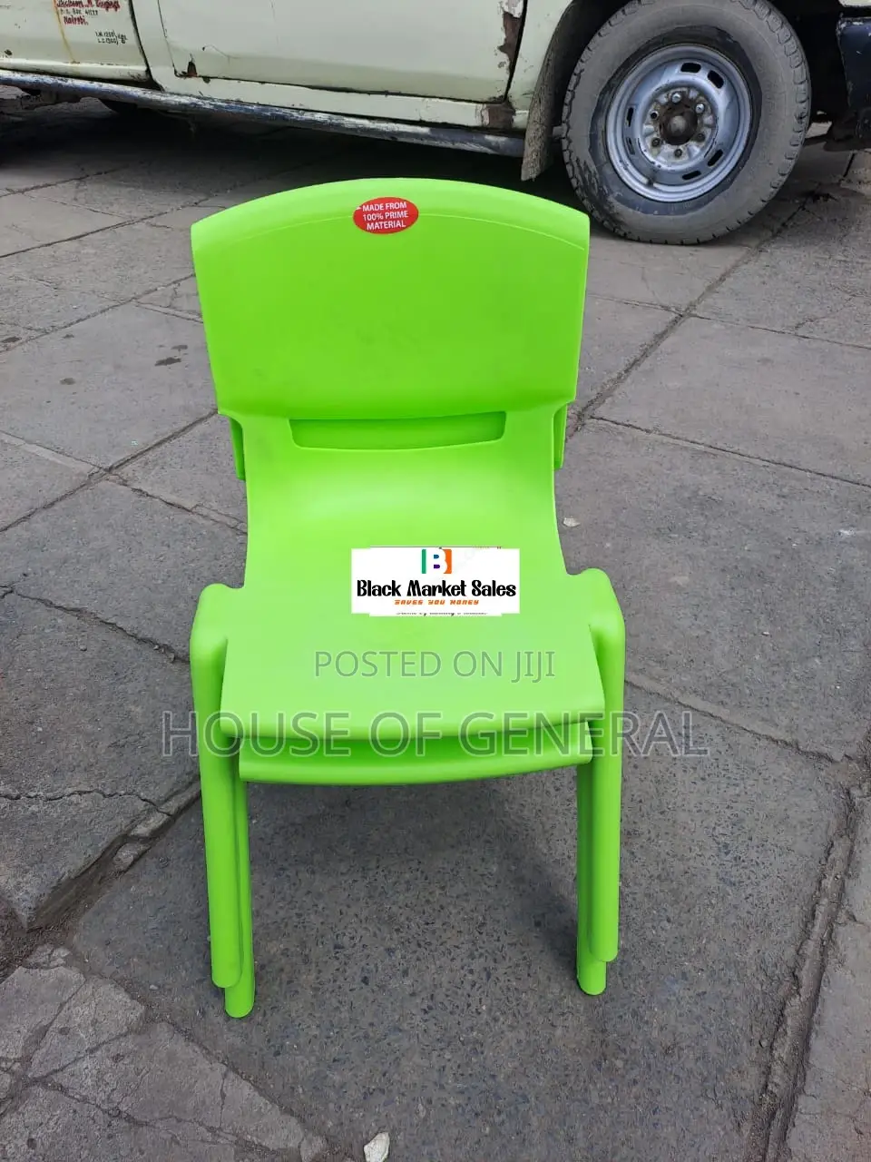 Kids Armless Plastic Chair