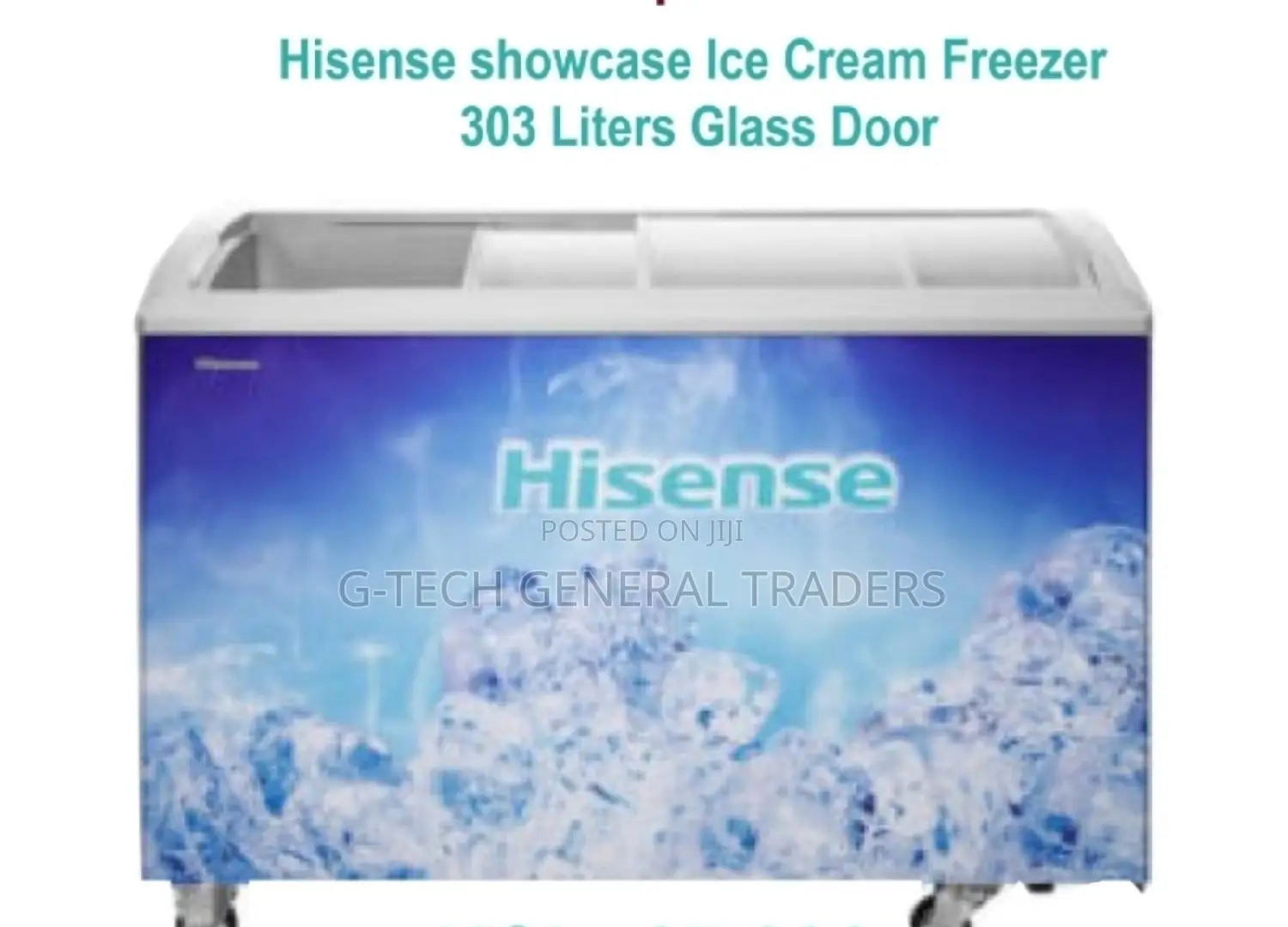 Hisense Ice Cream 303l Display Freezer Fc-39dt