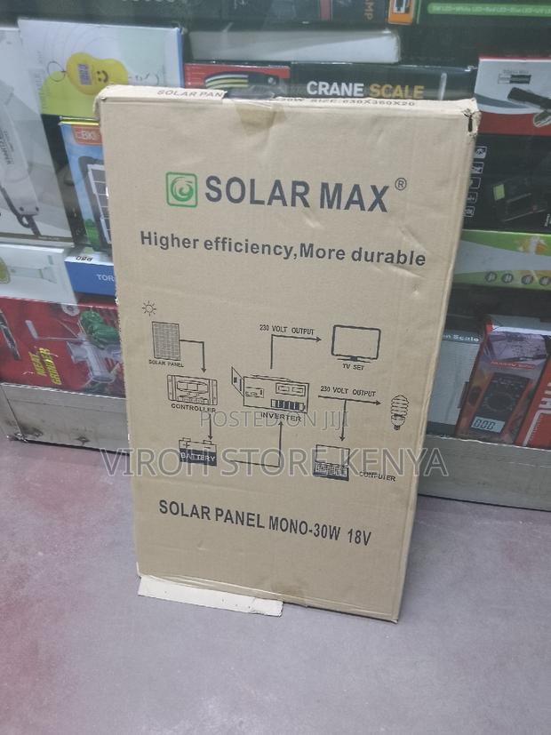 Solarmax Solar Panels 30 Watts - main view