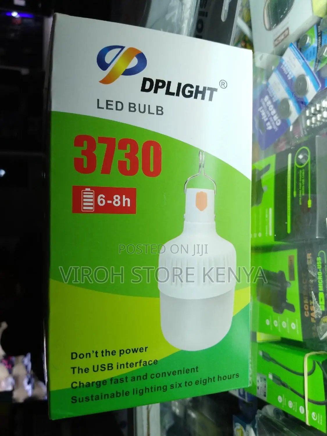 Dplight Rechargeable Bulb 30 Watts