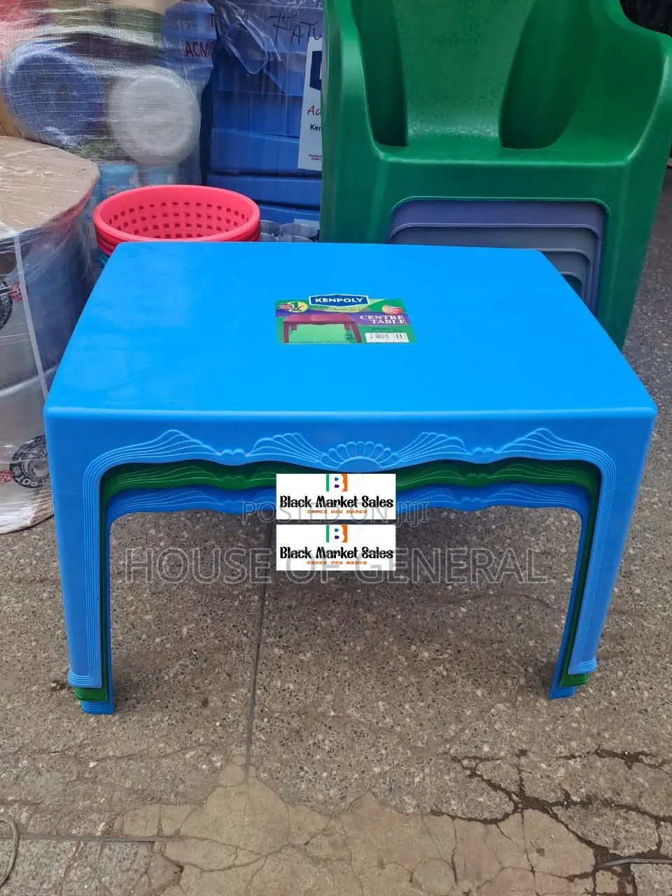 Studying Kindergarten Plastic Table