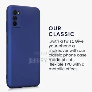 Newlike Back Cover for Samsung Galaxy A03s Pudding Matte Cas