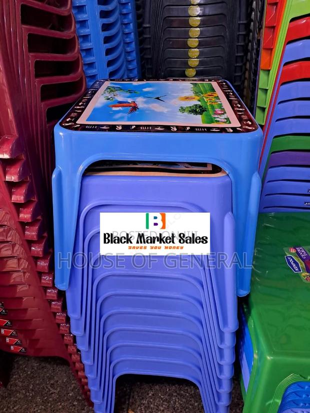 Kids Square Plastic Table - main view