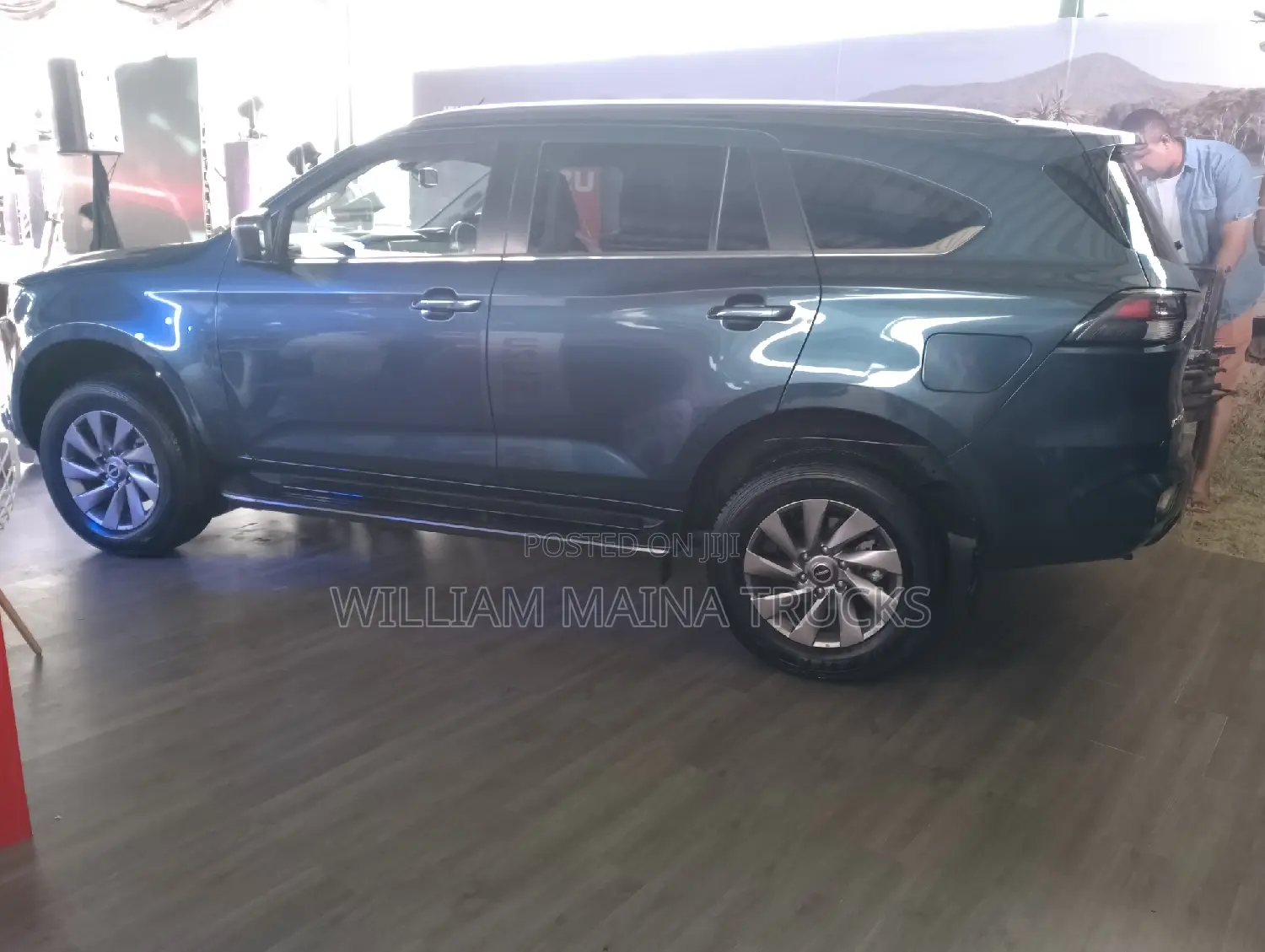 New Isuzu MU-X 2024 Green