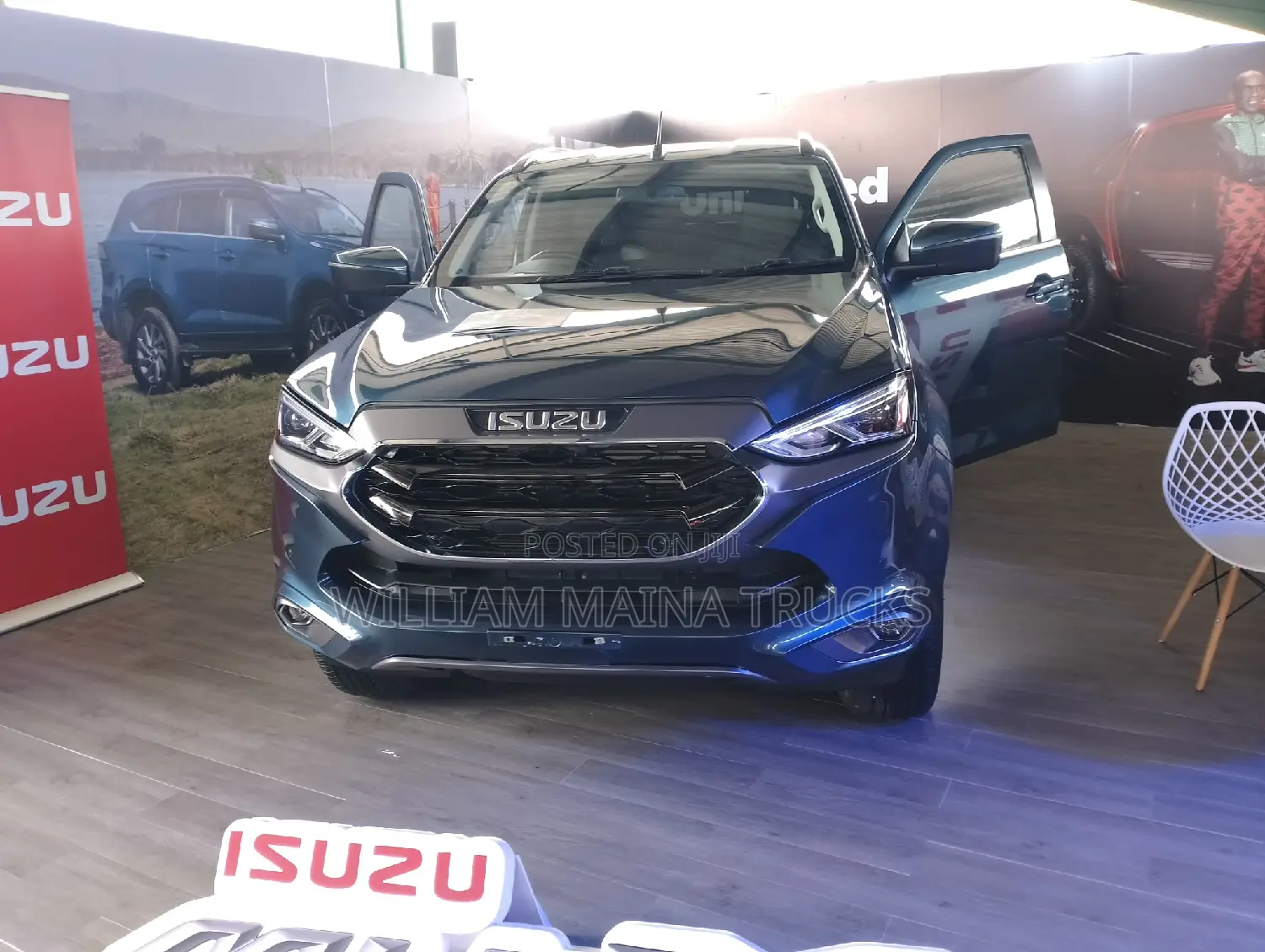 New Isuzu MU-X 2024 Green