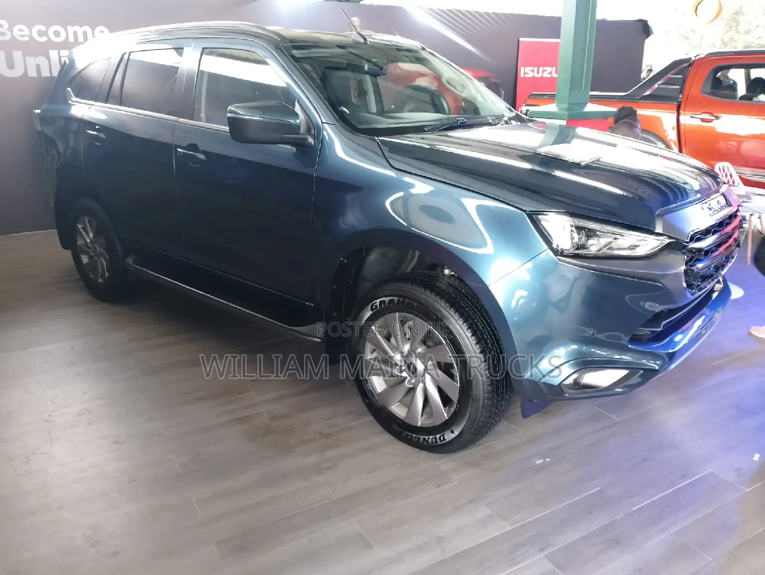 New Isuzu MU-X 2024 Green