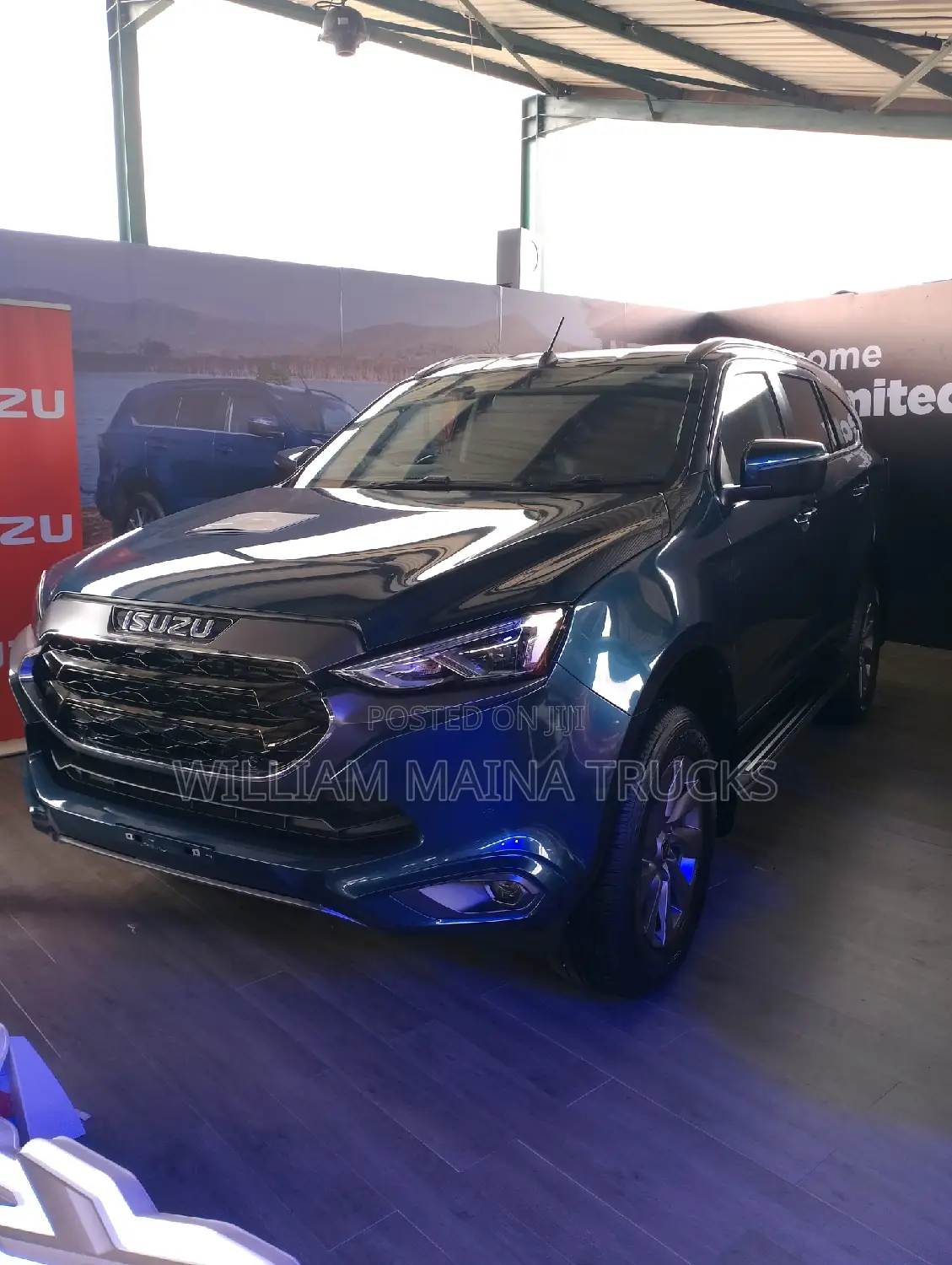 New Isuzu MU-X 2024 Green