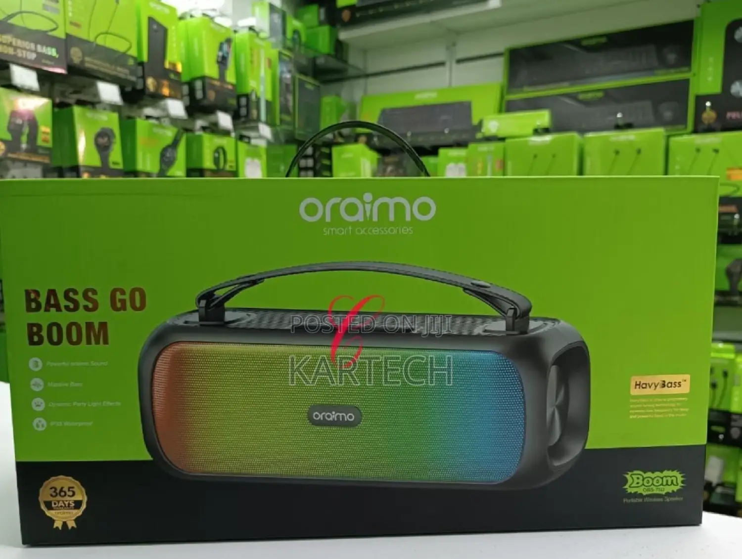 Brand New Oraimo Bass Go Boom Speaker