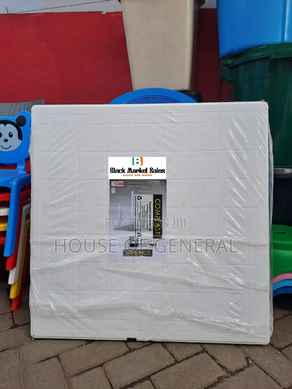 Square Plastic Table