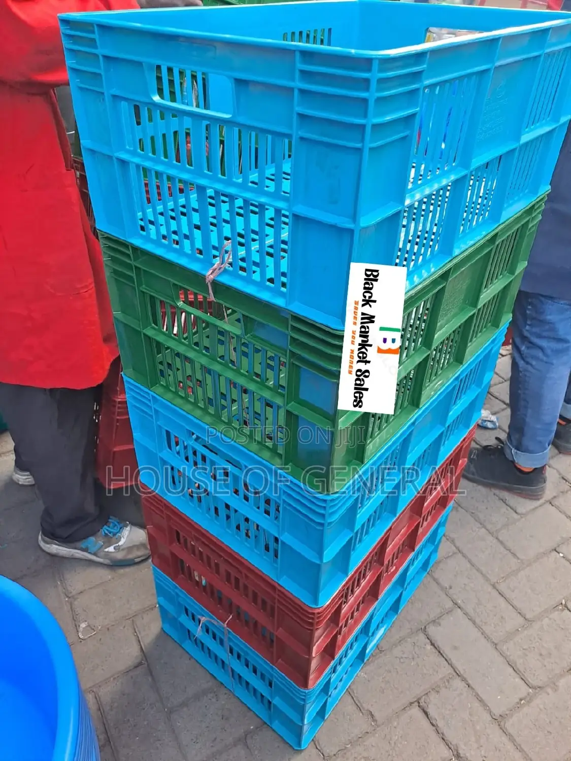 Heavy Duty Plastic Crates