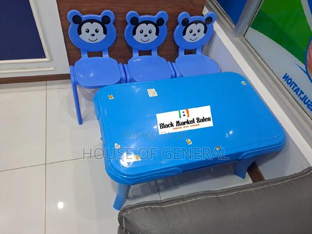 Kids Plastic Table and Chairs