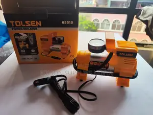 Pump Tolsen Power Inflator 12v Dc Car Wheels Tyres Air Inflating Pump