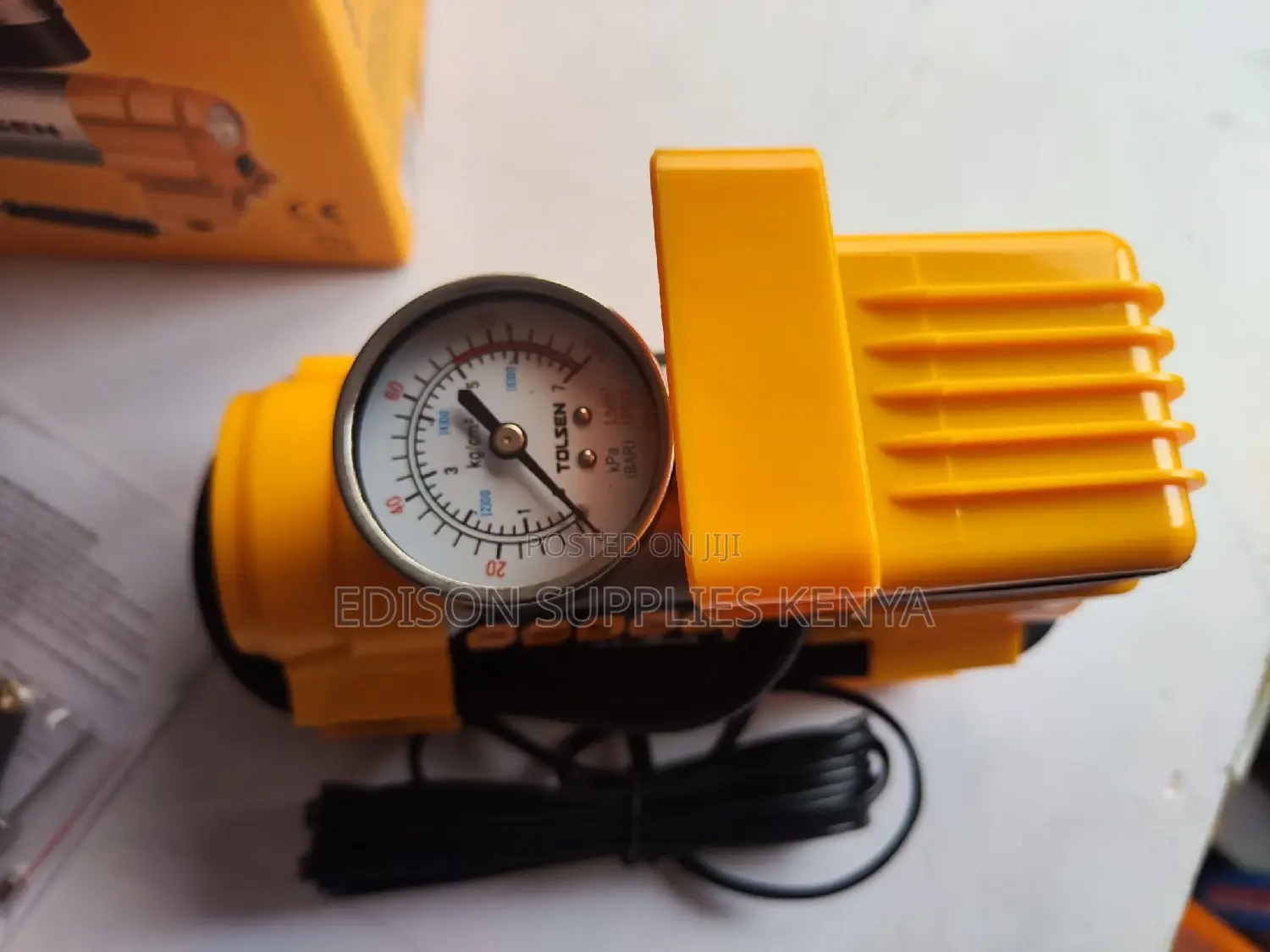 Pump Tolsen Power Inflator 12v Dc Car Wheels Tyres Air Inflating Pump