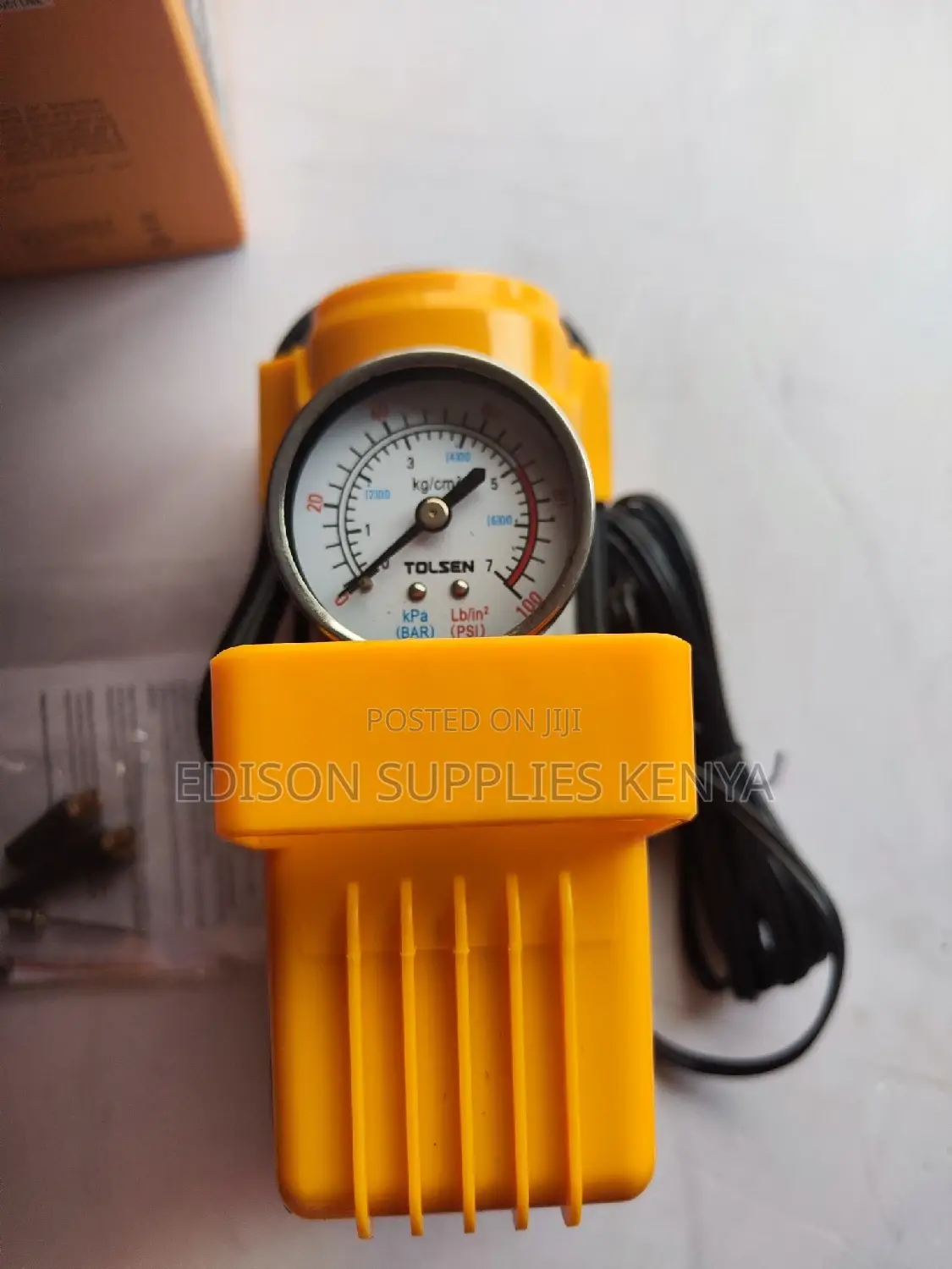 Pump Tolsen Power Inflator 12v Dc Car Wheels Tyres Air Inflating Pump
