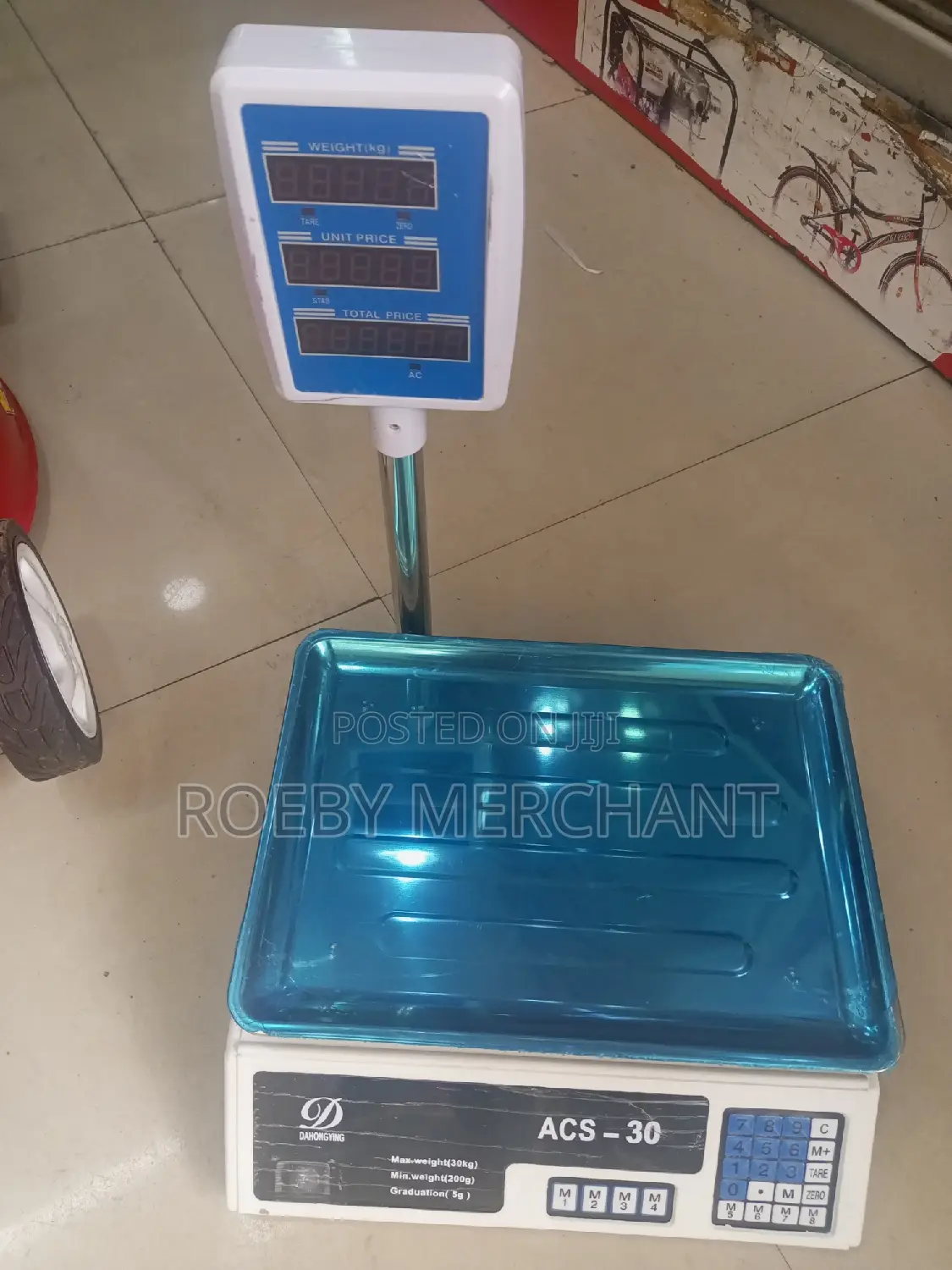 Digital Acs 30 Weighing Scale