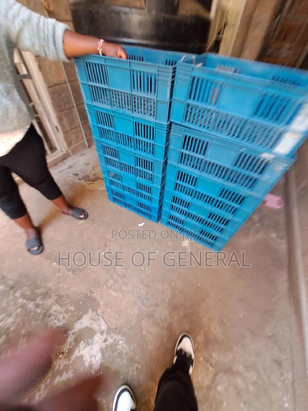 Normal Plastic Crates
H300 X W400 X L 585 Mm