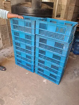Normal Plastic Crates H300 X W400 X L 585 Mm