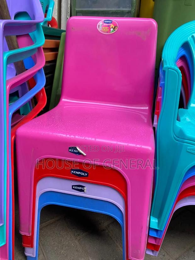 Strong and Stable Kids Plastic Chair - main view