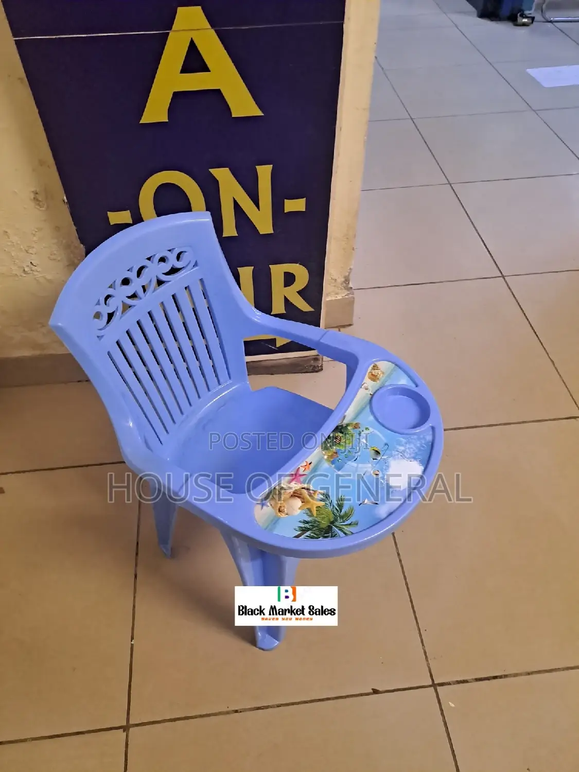 Kids Feeding Plastic Chair