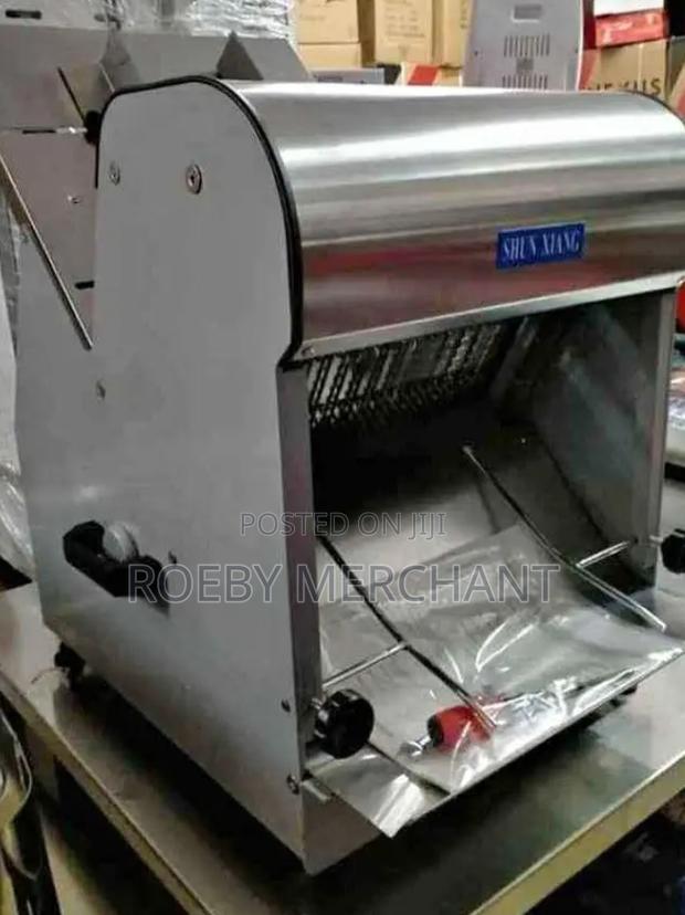 Authentic Commercial Bread Slicer Machine - main view