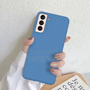 Silicone Case Micrfiber Lining Cover for Samsung Galaxy S21