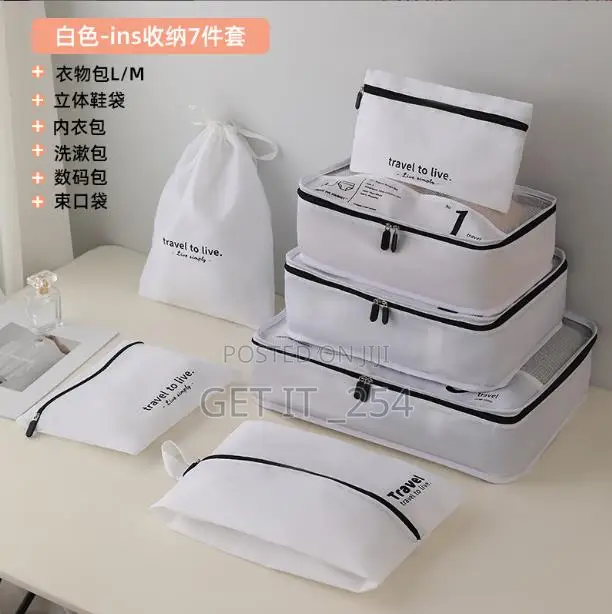 *7in 1 Travel Bag Organiser* Water Proof