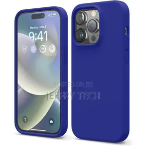 Apple iPhone 14 Pro (6.1 Inch) Real Silicone Case With Insid