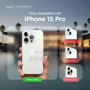 Apple iPhone 15 Pro Real Silicone Case With Inside Microfibe