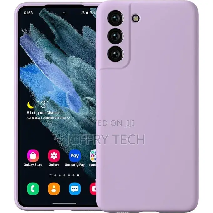 Wellpoint Back Cover for Samsung Galaxy S21 FE 5G (Purple,