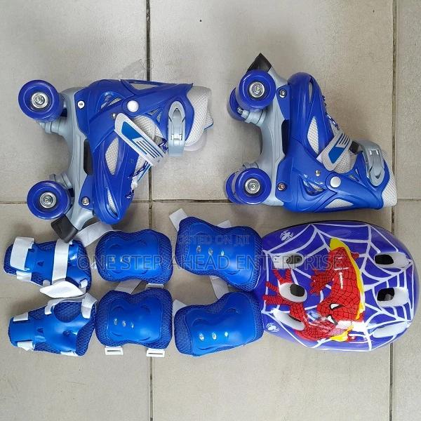 Blue Kids Quadskate Fullset (All Sizes Available) - main view