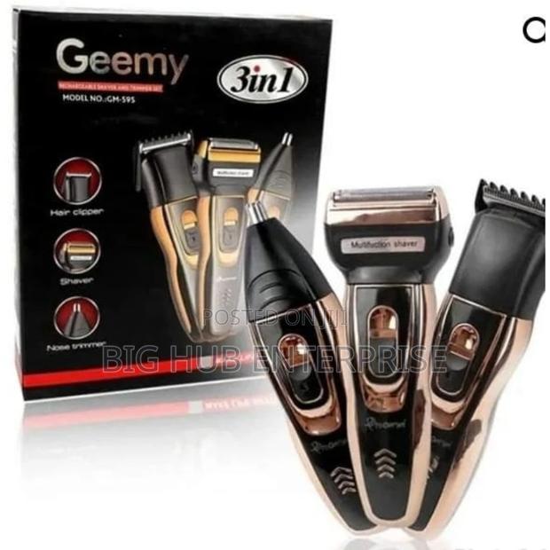 Geemygeemy 3in1 Rechargeable Shaver and Trimmer Set